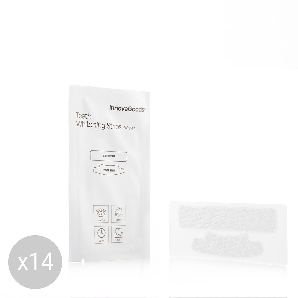 Novasmile Bandes Blanchissantes - Sourire plus Blanc en 14 Jours