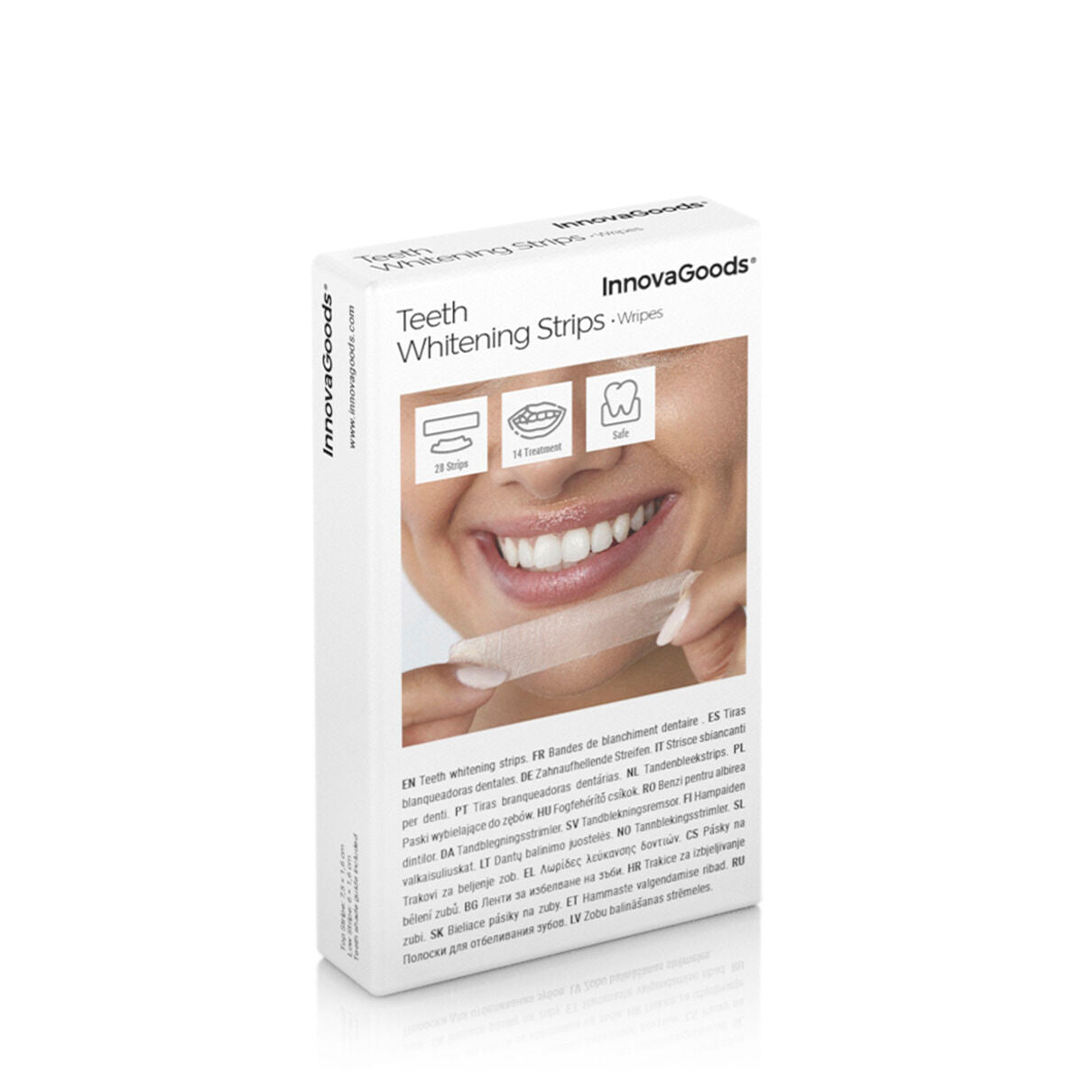 Novasmile Bandes Blanchissantes - Sourire plus Blanc en 14 Jours